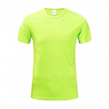 DDY031#速干纯色短袖圆领T恤衫