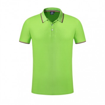 PZT7518C#童装长绒棉POLO短袖220克