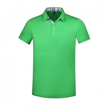 PTS109#青花瓷冰丝棉翻领