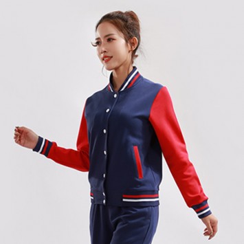 BLB212#女款奥代尔棉冬款棒球服套装