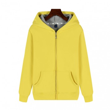 WZR201#500克超柔绒拉链卫衣