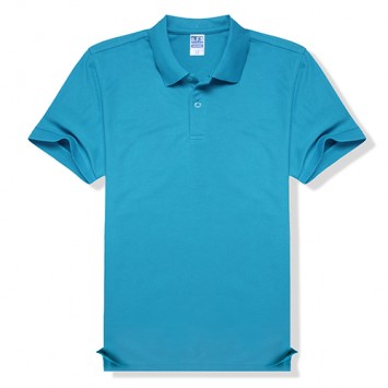 HBT3306#男款厚珠纯色短袖翻领