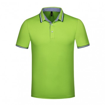 PSH229#纯棉新兰珠地翻领