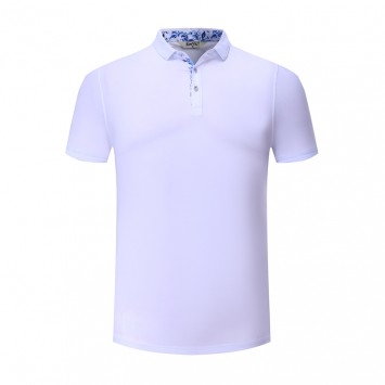 WFSA064#女款青花翻领短袖POLO衫