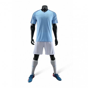 HSWK1716#曼城主场足球服套装