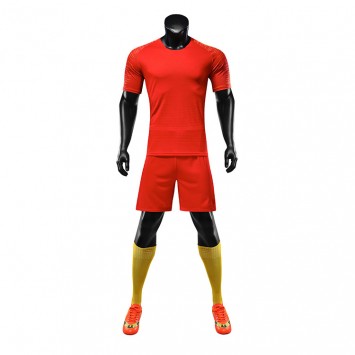 SXBJT851/853#光板中国队客场黑色/主场红色套装