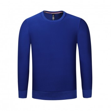 WTS122#CVC水貂绒圆领卫衣