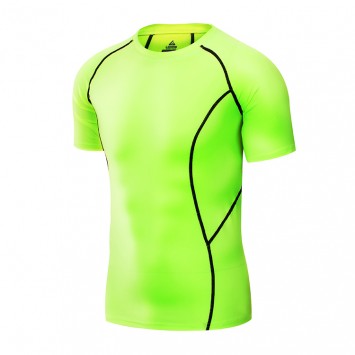 YLD1102#运动训练服短袖紧身衣