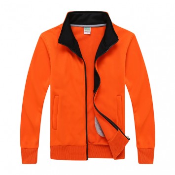 WFSH517#撞色韩版立领卫衣