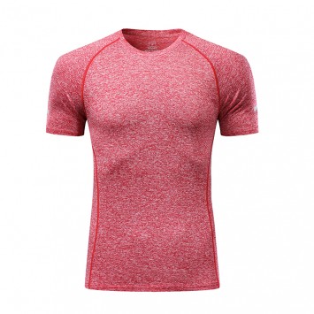 YXYD823#男款圆领短袖运动跑步服