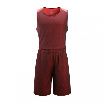 YJY1613#成人款双面篮球服套装