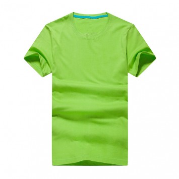 TDT7632#200克精梳纯棉圆领短袖