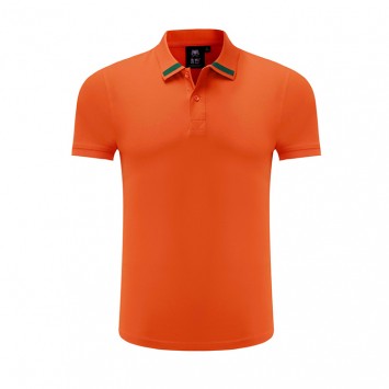 PHL8889#新兰棉翻领短袖POLO衫