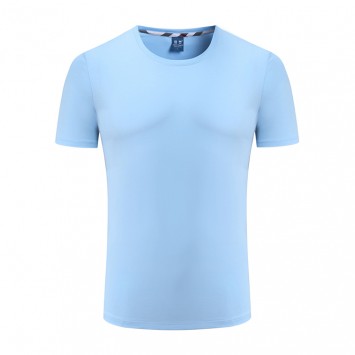 THLY8001#新兰棉圆领短袖T恤衫