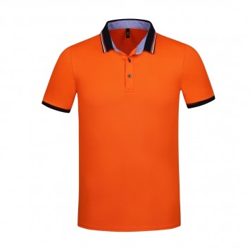 PSH230#纯棉新兰珠地格子布翻领