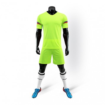 SXLT1501#巴萨光板足球服主客二客场套装