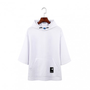 WZT809#毛圈套头七分袖卫衣250克