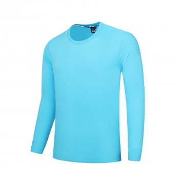 HXM3100#260g兰精棉圆领长袖