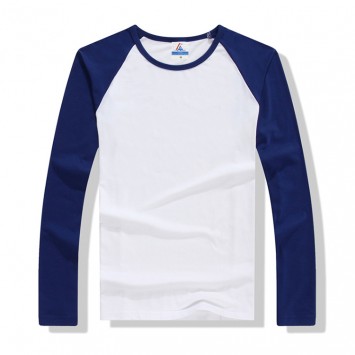 TLW3215#男款200克莱卡精梳插肩长袖