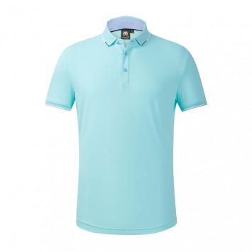 ZZZA133#奇点冰离子间色翻领短袖