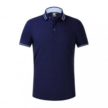 PHL9688#竹离子翻领短袖POLO衫