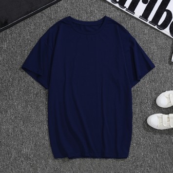 TYC1101#潮牌落肩款圆领T恤衫