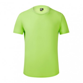 THL9007#欧根棉珠地圆领短袖