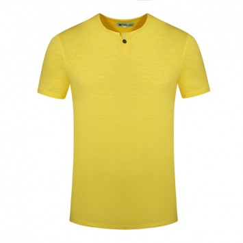 TTS70#2带扣圆领竹节棉