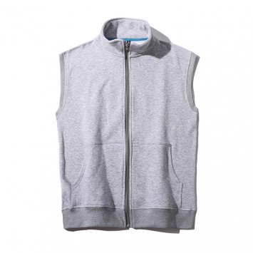 DDY808#加厚款不倒绒立领拉链马甲