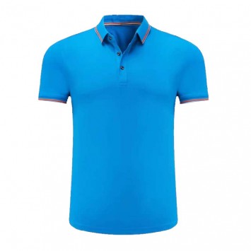 DDYF980#丝光棉翻领短袖POLO