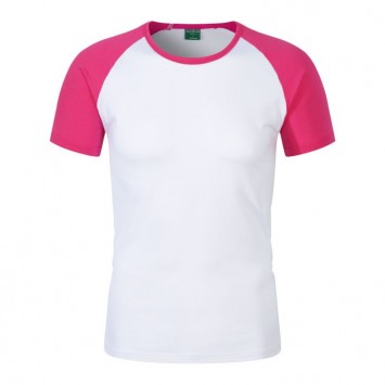 TZT206#成人款莫代尔插肩T恤220克