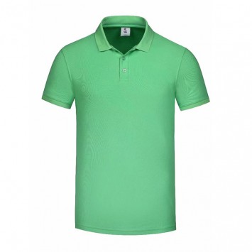 PSL001#纯色翻领短袖POLO衫