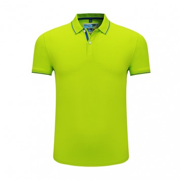 MJYP8518#丝光珠花短袖POLO衫