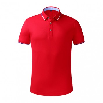 WFSA135#陶瓷桑蚕丝翻领短袖