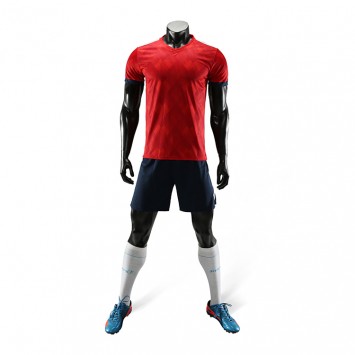 SXLT1510#拜仁光板足球服主场套装