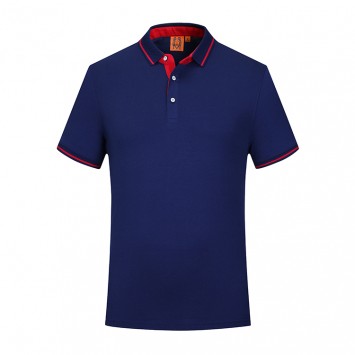 XBHD1878#陶瓷蚕丝翻领短袖