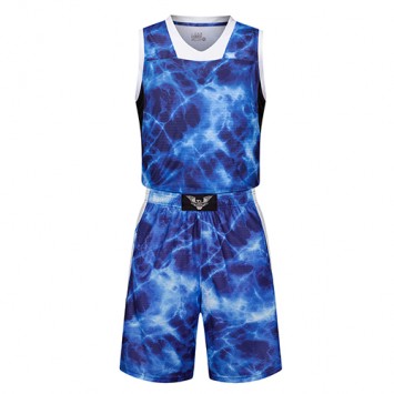 YWD1857#石破天惊篮球服套装