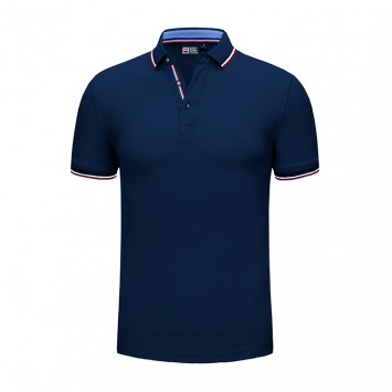 MJYP2788#铜氨珠地翻领短袖POLO衫