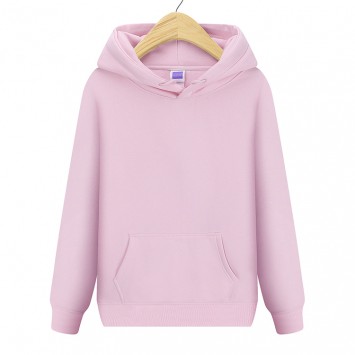 JSN2201#抓绒面料带帽套头卫衣