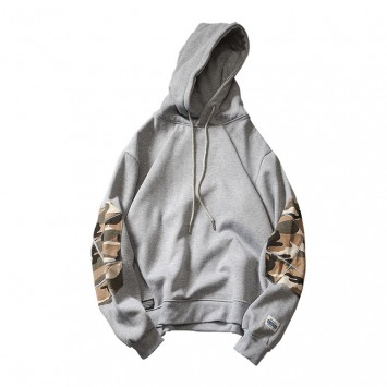 CPHL627#抽绳带帽套头卫衣