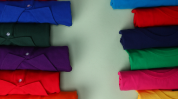 定制T恤如何折叠