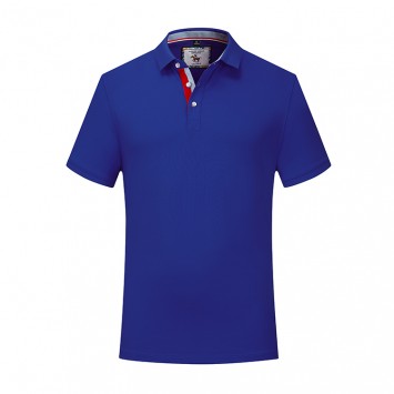 XBHD5812#男款珠地棉翻领短袖