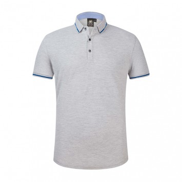 PHL9966#陶瓷桑蚕丝翻领短袖