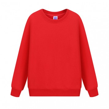 JSN2202#抓绒面料圆领卫衣