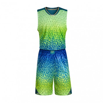 YJY1702#成人款篮球服套装