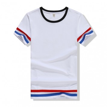 SGYYA6#220克加厚莫代尔短袖撞边