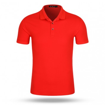 PCF558#40支莱赛尔棉珠地翻领短袖