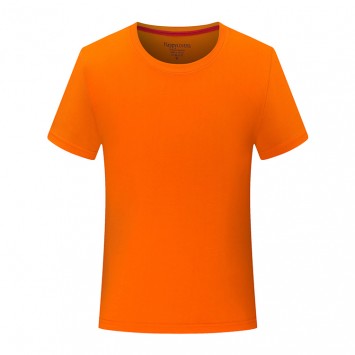 WFSA054#纯棉圆领短袖T恤衫