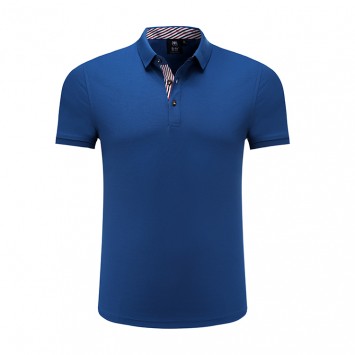 PHL8016#桑蚕丝翻领短袖POLO衫