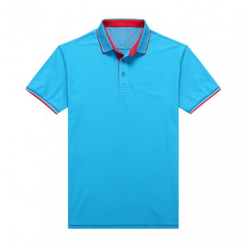 WFSA002#男款高尔夫珠地短袖POLO衫